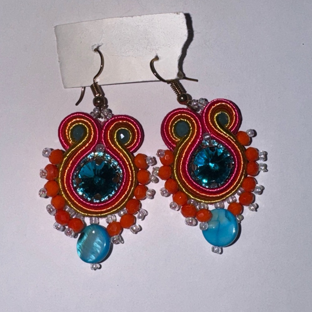 Colorful Beaded Earrings